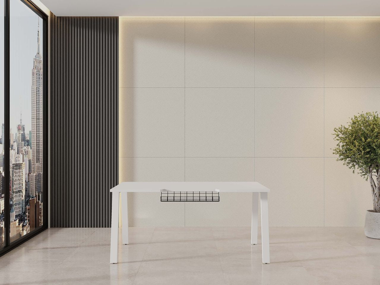 Fixed Desk with Standard Top by Codutti