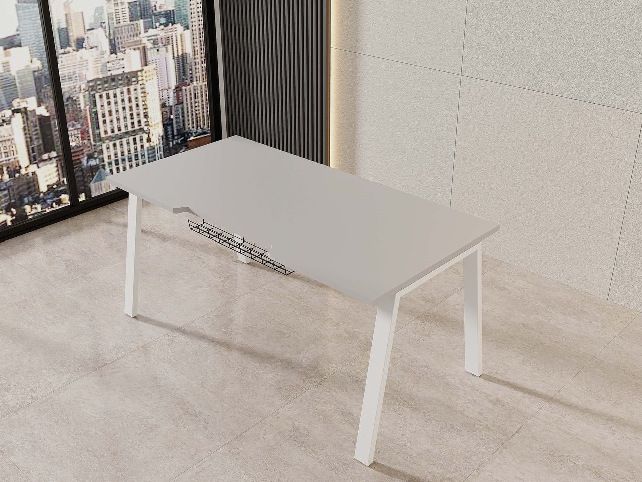 Fixed Desk with Standard Top by Codutti
